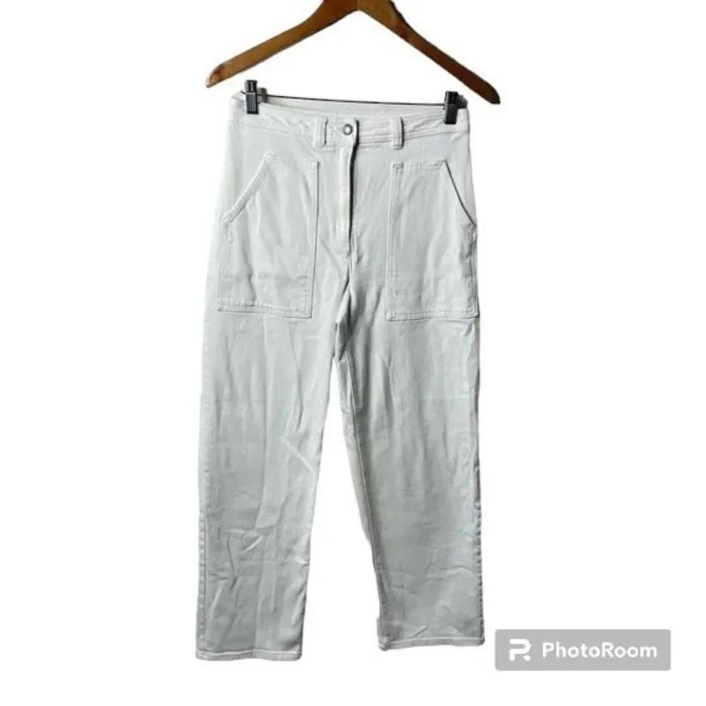 ✨Wilfred Free White Modern Utility Pants✨